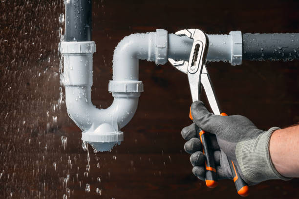 Professional Sewer Line Repair technician working in Boomer, NC